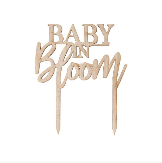 Baby in Bloom Cake Topper